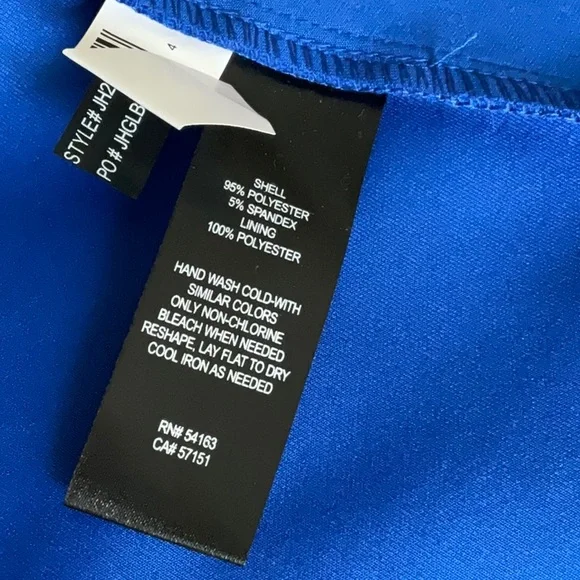 Jessica Howard Blue Ruched Wrap Maxi Dress - Picture 8 of 11